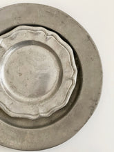 Load image into Gallery viewer, Pewter Queen Anne Dessert Plate (Set of 5)