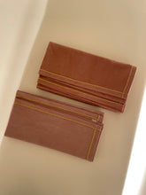Load image into Gallery viewer, Terracotta with Gold Dinner napkins — set of 4