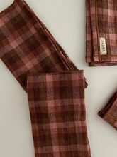 Load image into Gallery viewer, Plaid Dinner Napkins - individual