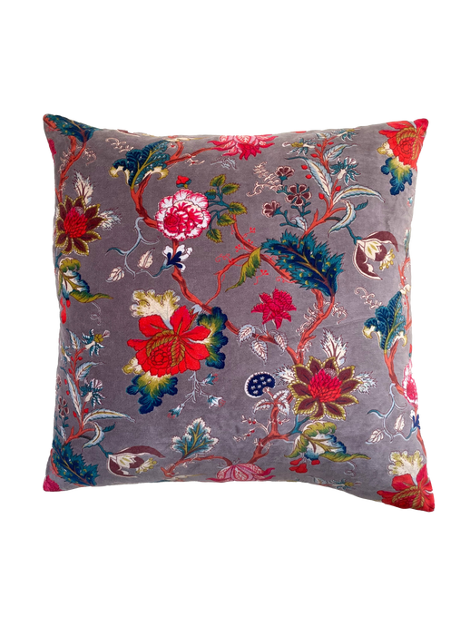 Camelia Cotton Velvet Pillow